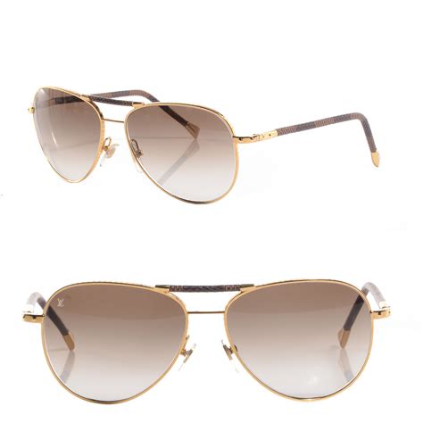 louis vuitton sunglasses aviators|louis vuitton pilot sunglasses.